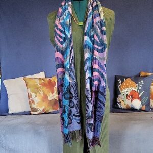 Colorful Patterned Scarf